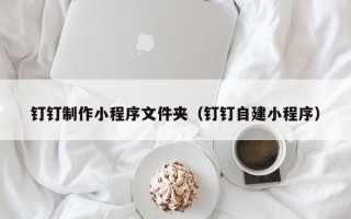 台湾钉钉制作小程序文件夹（钉钉自建小程序）